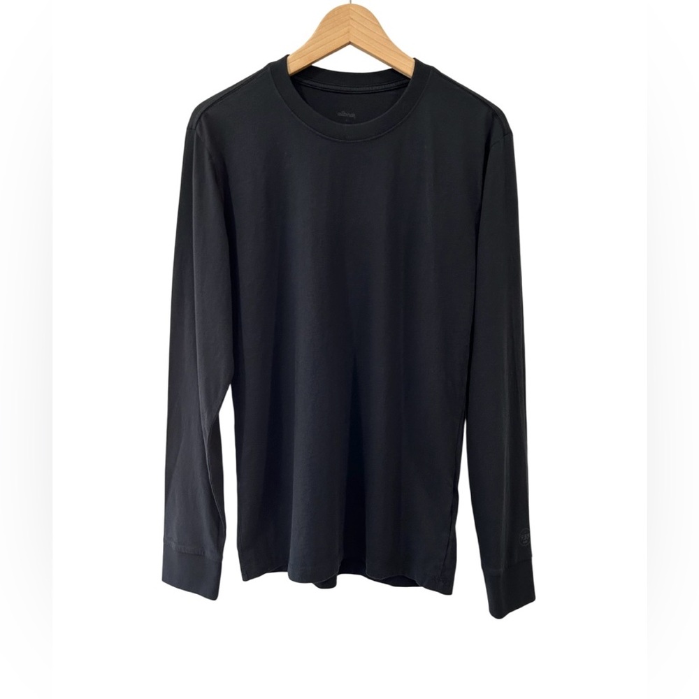 Allbirds men’s organic cotton long sleeve tee shirt S natural black casual NWT